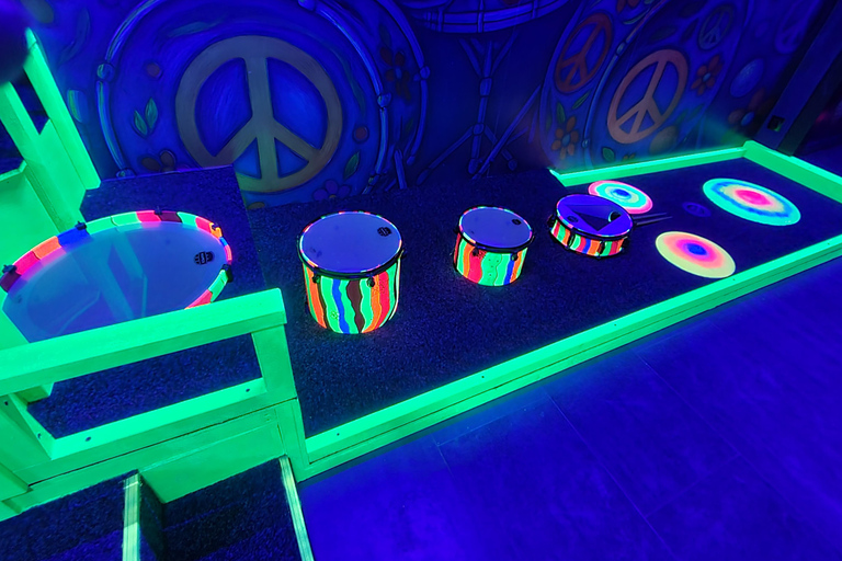 Prague: Punk Minigolf Glow-in-the-Dark Entry Ticket Punk Minigolf Glow-in-the-Dark Entry Ticket Monday-Thursday