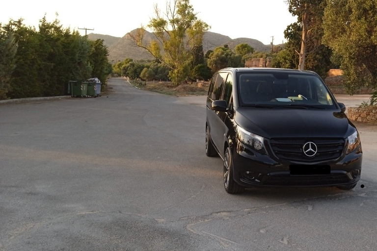 Kreta: privétransfer van of naar havens en luchthavens (Mercedes)Enkele reis tussen Chania / Heraklion en Noord-Rethymno