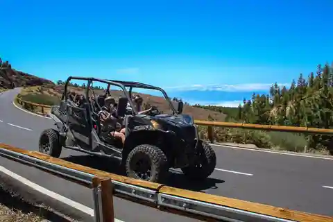 Teneriffa: MORGON - Familj 4 platser Buggy-tur på Teide