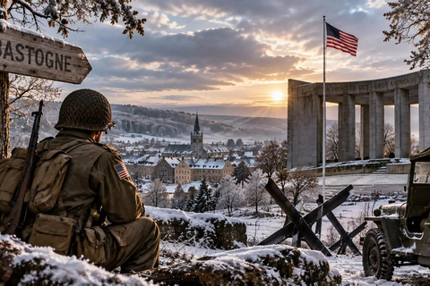 From Brussels: Bastogne Battle of the Bulge Private Tour