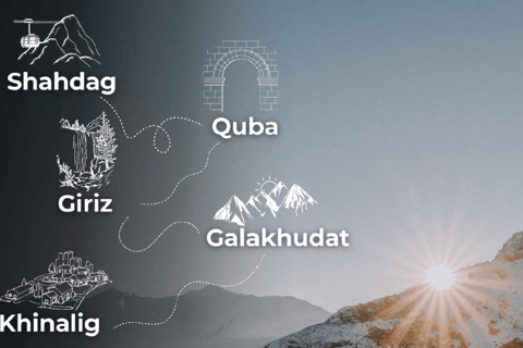 Baku: Shahdag and Khinalig Off-Road Tour