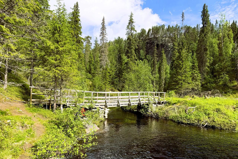 Rovaniemi to Ruka Roller Coaster & Korouoma Canyon Waterfall
