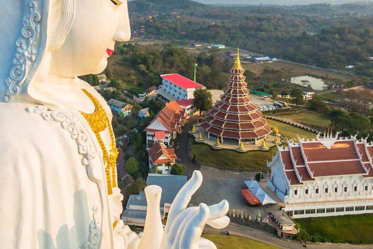 From CM: Chiang Rai White, Blue, Red/Black Temple with Lunch Chiang Rai: White, Blue, and Red Temples Day Tour with Lunch