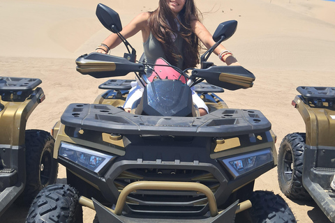 Huacachina: Desert Quad Bike Ride with Drone Videos