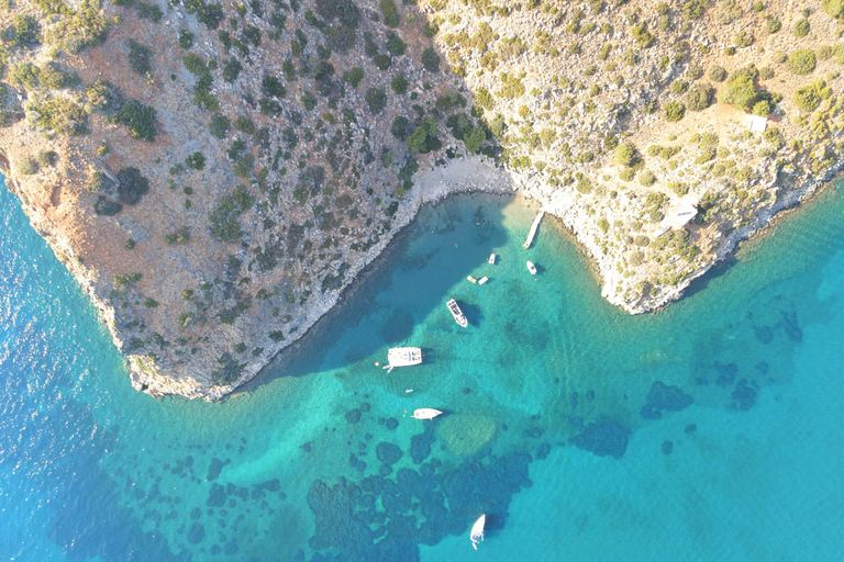 Chania Old Port: Luxury Catamaran Cruise to Agioi Theodoroi
