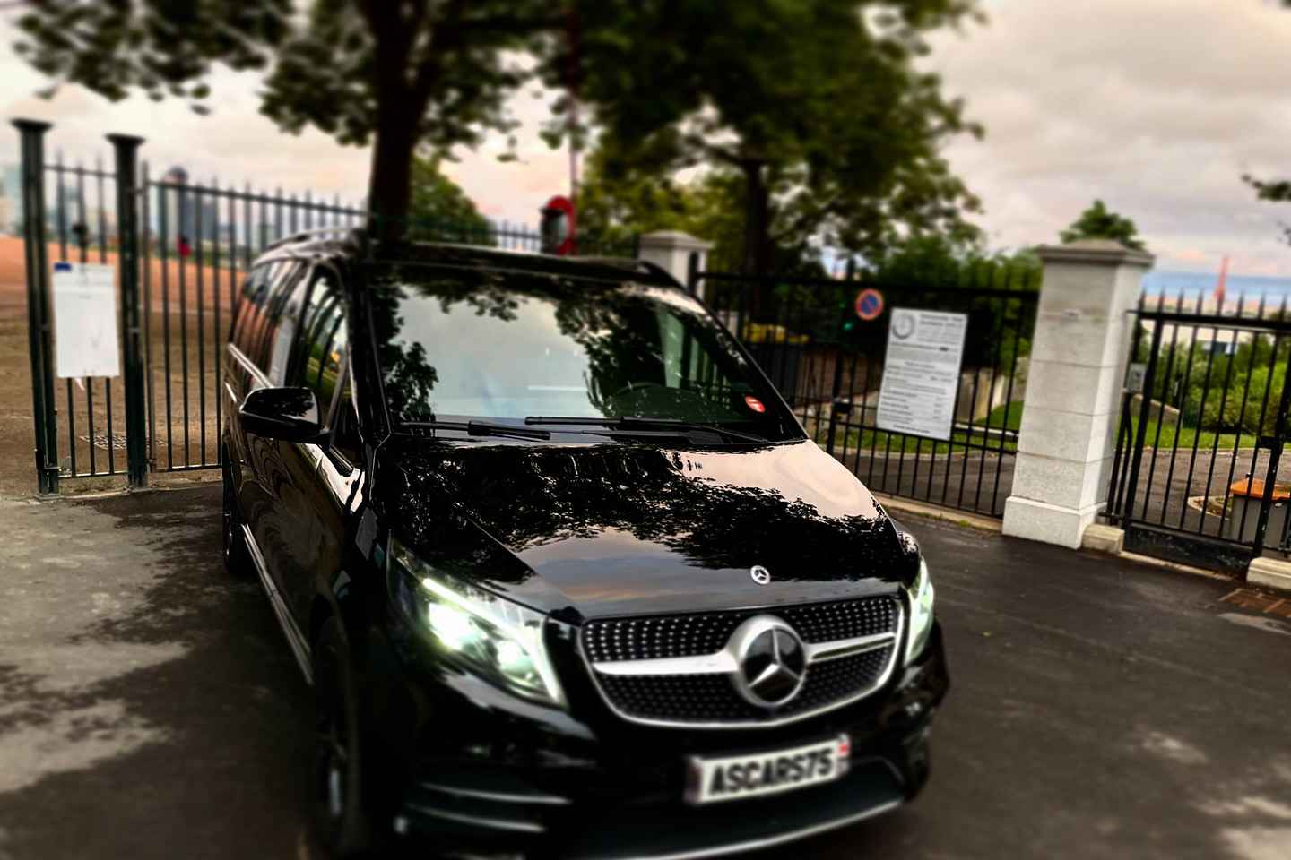 Paris: luxury transfer VAN cdg to Paris One way or round trip