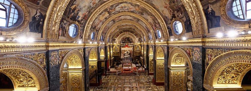 Demi-journée à La Valette et cathédrale St-Jean, expérience maltaise