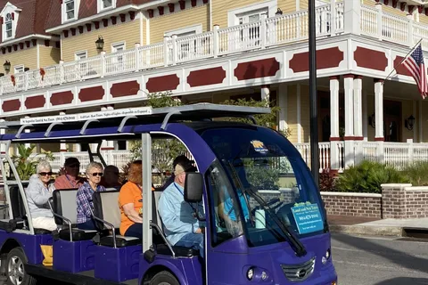 St. Augustine: Waterfront and Downtown Golf Cart Tour