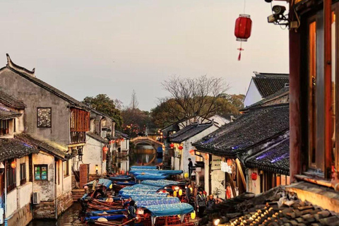 Suzhou: Zhouzhuang Water Town Ticket & Digital Guide (Canals & Legends)