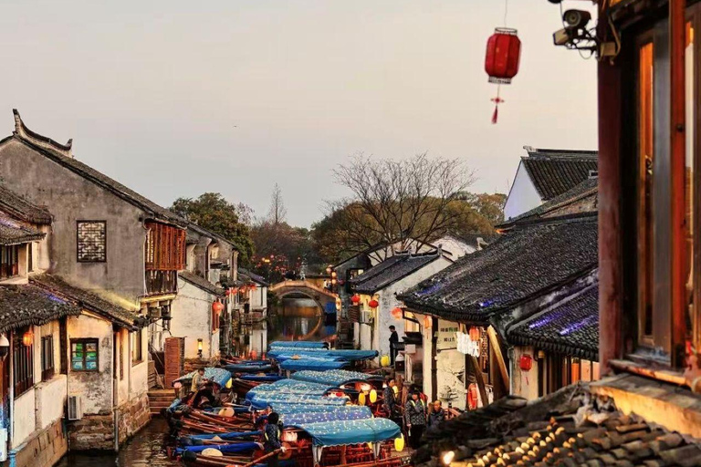 Suzhou: Zhouzhuang Water Town Ticket & Digital Guide (Canals & Legends)