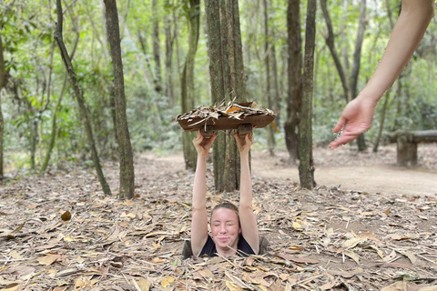 HO CHI MINH : DÉCOUVERTE DES TUNNELS DE CU CHI