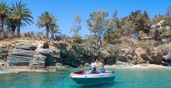 Heraklion: Private Speedboat Cruise with Snorkeling