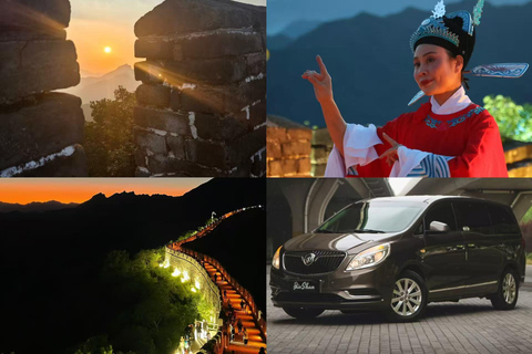 Private Mutianyu Great Wall Day or Sunset All-Inclusive Tour Mutianyu Great Wall All-Inclusive Package