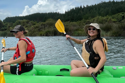 Rotorua: Hemlig plats kajakpaddling till naturliga varma källorOkere Falls: Hemlig plats för kajakpaddling och varma källor