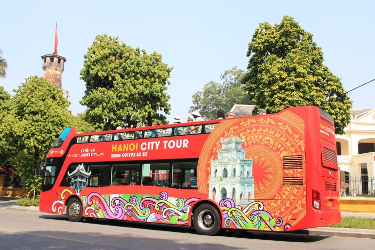 Hanói: tour con autobús turístico Hop on Hop off 24 horas