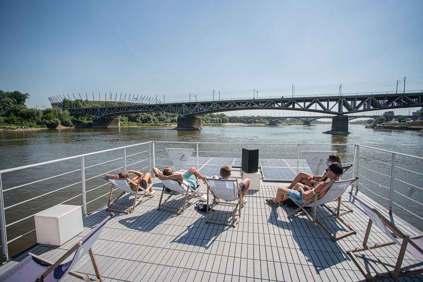 Warsaw: Vistula River Public Cruise on iBarka