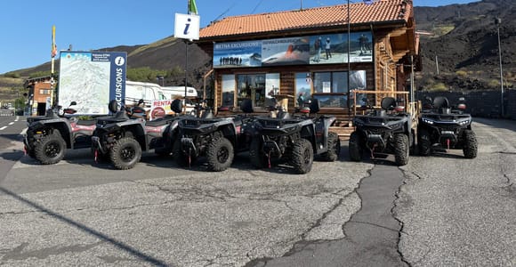 Mount Etna: Quad Tour among Craters, Lava Flows, and a Lava Cave