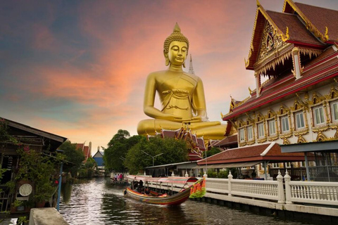 Bangkok: Canal Tour, Wat Paknam, River Local life &amp; Wat ArunBangkok: Private English Canal Tour, Wat Paknam &amp; Wat Arun