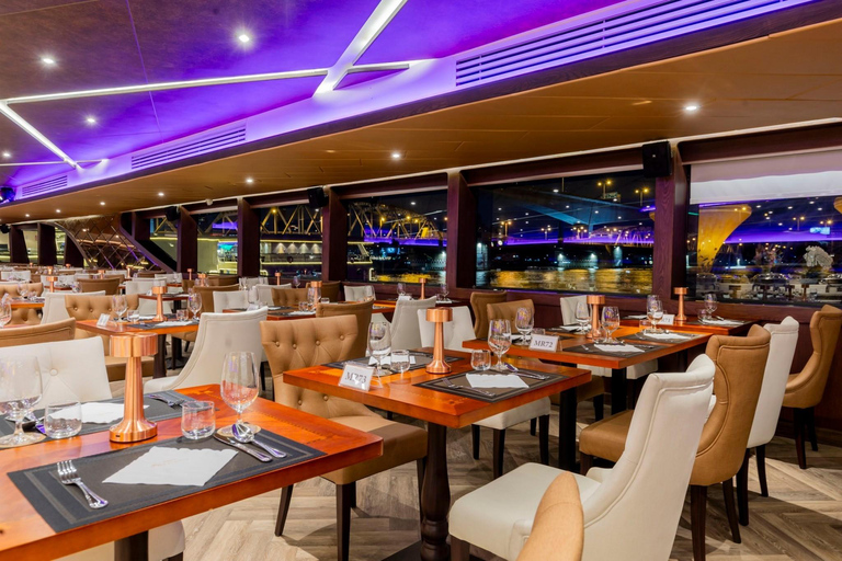 Bangkok: Cena Crucero Buffet Opulencia con Espectáculo de Danza