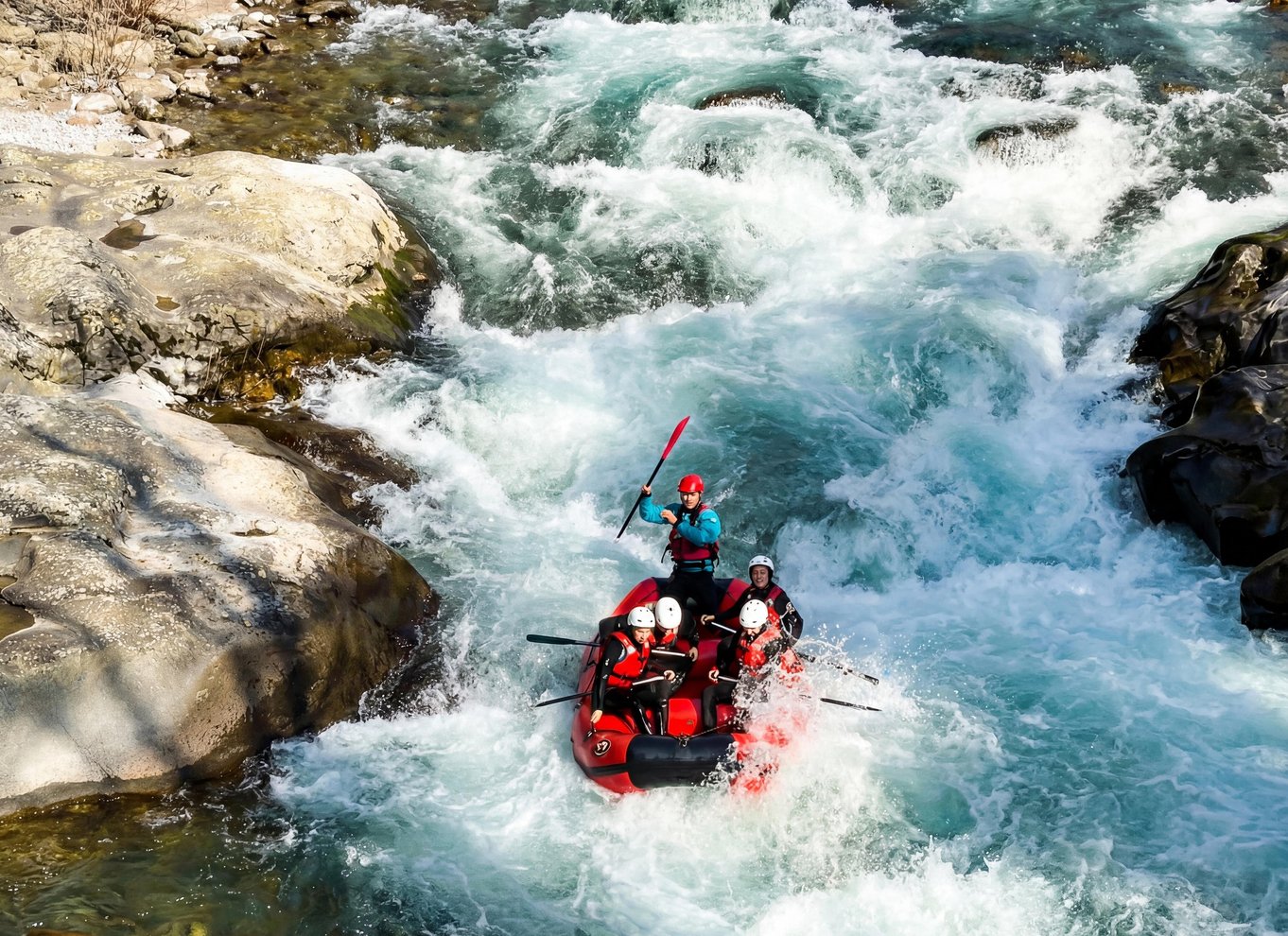 Bagni di Lucca: Rafting-eventyr i Toscana