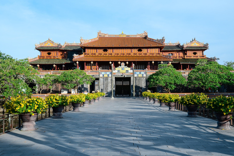Hue: Imperial City + Tu Duc Tomb & Gardens Hue: Guided visit of the Imperial City, Tu Duc's tomb, and the incense village