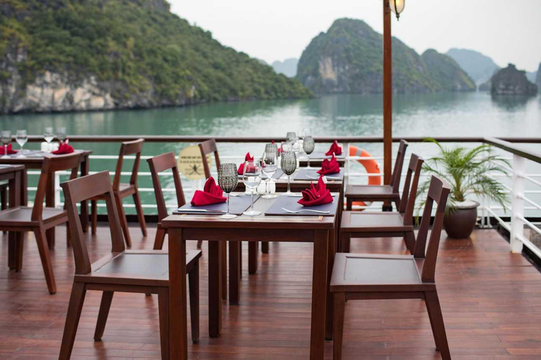 Hanoi: 2 Days Lan Ha Bay by 5 star Orchid Trendy Cruise 2 Days Lan Ha Bay by 5 star Orchid Trendy Cruise