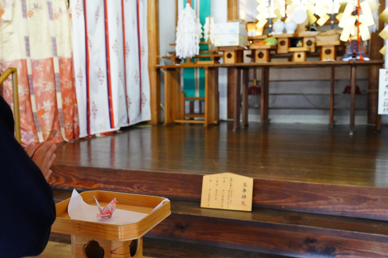 Hiroshima: Peace Ritual & Amulet at Survivor Shrine