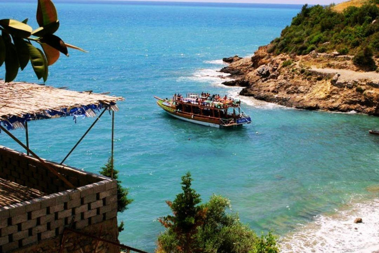 From Alanya: Gazipaşa Boat Trip to Delikdeniz & Blue Lagoon