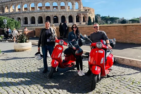 Roma: Vespa Tour guiado ou como passageiro (Guia Oficial)