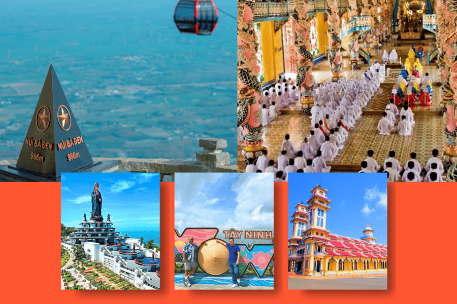 HCM: Tay Ninh, Black Virgin Mountain & Cao Dai Tempel-Tour. Foto: GetYourGuide HCM: Tay Ninh, Black Virgin Mountain & Cao Dai Tempel-Tour. Foto: GetYourGuide