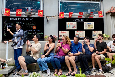 Hanói: Museu dos restos da guerra do Vietname e rua do comboio local