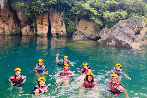 Phong Nha: Zipline Dark Cave & Paradise Cave Exploration Option 4: Full Adventure Experience - Drop-off in Hue