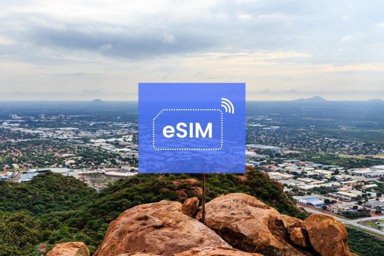 Maun: Botswana eSIM Roaming mobiel data-abonnement20 GB/30 dagen: alleen Botswana
