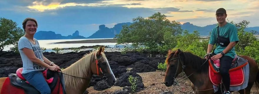 Ao Nang : Randonnée à cheval et kayak à Clongrood
