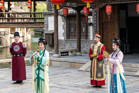 Beijing: Great Wall & Gubei Water Town Day to Night Tour Private Group Gubei Water Town & Simatai Great Wall Day Trip