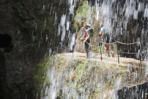 From Funchal: Levada Nova Hiking Tour with stopover at beach Nova friday