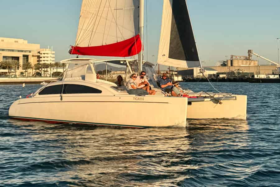 San Diego Bay: 2,5-stündige Katamaranfahrt mit Getränken. Foto: GetYourGuide