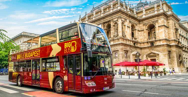 Budapest: Big Bus Hop-On Hop-Off Tour by Open-top Bus