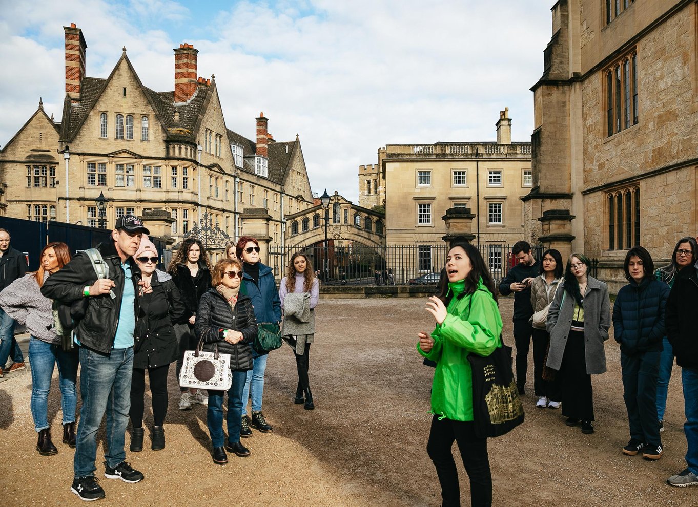 Oxford: Universitets- og byrundvisning med alumne-guide