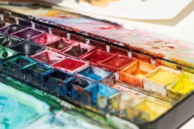 قرطاجنة: ورشة عمل ألوان مائية عند غروب الشمس مع تشيتشارون وبيرةقرطاجنة: ورشة عمل ألوان مائية عند غر