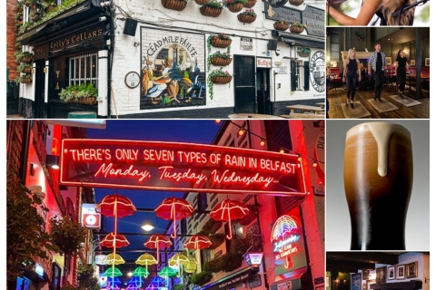 Belfast: Pub Crawl and Bar Walking Tour with Two Drinks