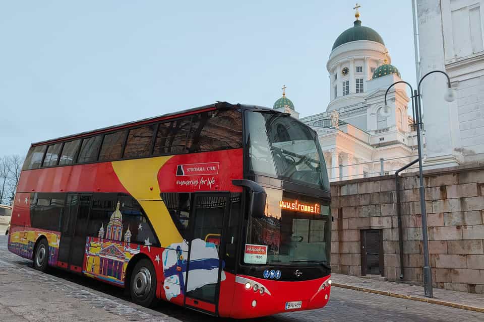 Panoramafahrt im Bus