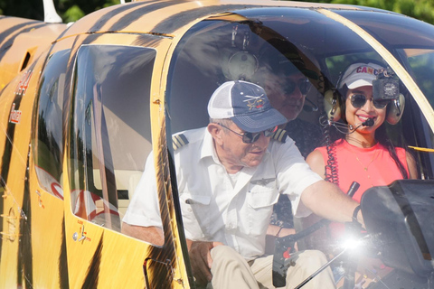 Playa del Carmen: Passeio de helicópteroPasseio de helicóptero em Playa del Carmen