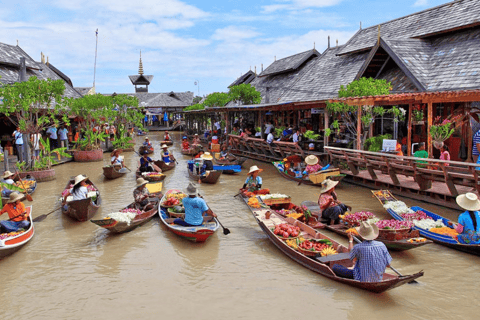 Pattaya Floating Market Ticket Admission Ticket + One-Way Rowing Boat