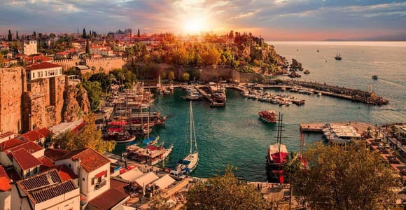 Antalya: Düden Waterfalls, Boat Trip & Kaleiçi Tour