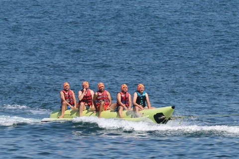 Valencia: Banana Boat Ride with Photos and Videos Banana boat