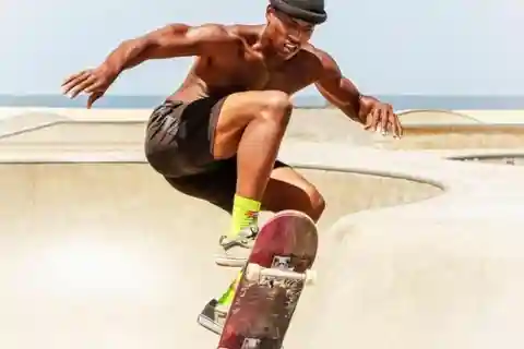 Venice Beach / Santa Monica: Lektion i skateboarding
