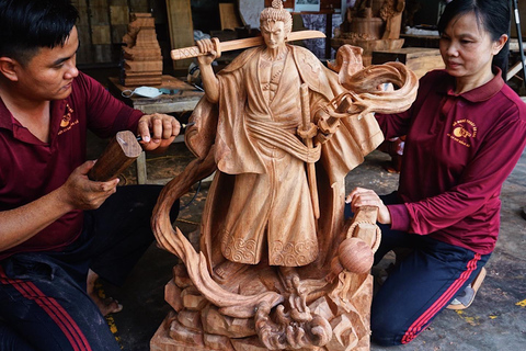 Hoi An: 3-Hour Wood Carving Class with Local Artist