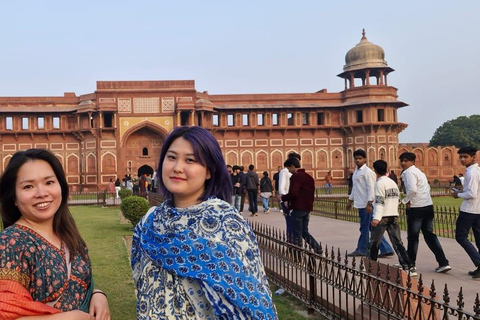 Agra: Skip-the-Line Taj Mahal & Agra Fort Private Tour Taj Mahal Tour with Car & Guide only