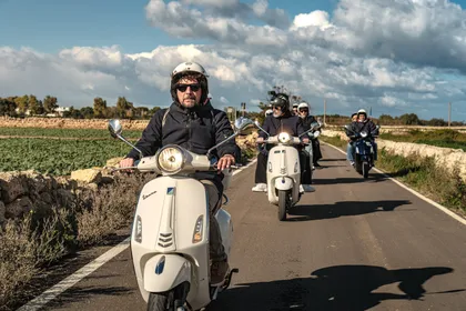 Vespa-Panoramatour: Trulli und Landschaften mit Verkostungen im Itria-Tal